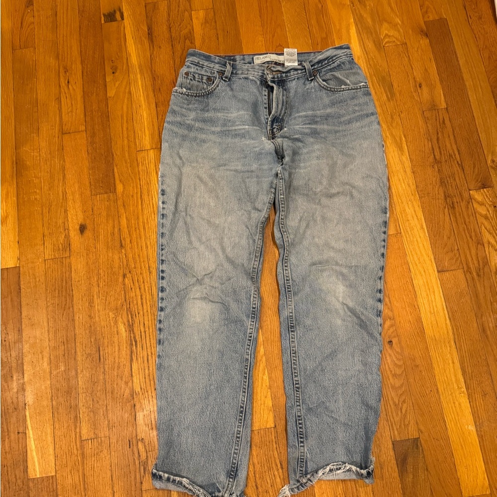 Distressed, vintage Levi’s